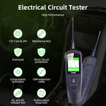 P100 Vehicle Electrical System Circuit Tester | DC/AC Voltage, Resistance, Diode, 10M Cable