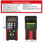 M200 Pro Motorcycle Diagnostic Tool, ECU Remap, Battery Tester, Built-in Printer