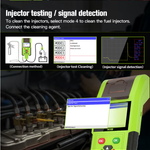 M200 Motorcycle Diagnostic Tool, Battery Tester, Signal Simulator, Built-in Printer