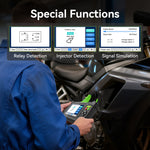 M208 Motorcycle Diagnostic Tool | 5" Touch, ABS, ECU Reset, 70+ Brands