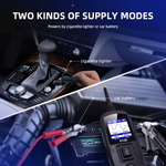 P100 Vehicle Electrical System Circuit Tester | DC/AC Voltage, Resistance, Diode, 10M Cable