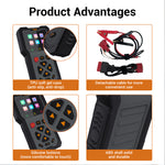 T400 3-in-1 OBD2 Scanner | Battery Diagnosis, Injector Test, Relay Detection, Cloud Print