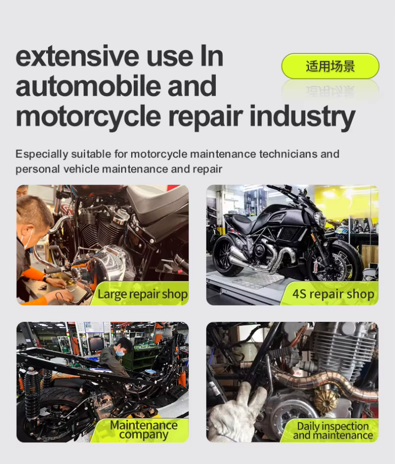 M100 Pro BMW Motorcycle Scanner - OBD2 Diagnostic Tool with Fault Code Reader, ABS Testing, Battery Tester