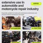 M100 Pro 2-in-1 Motorcycle Diagnostic Tool & Battery Tester, Multi-Language