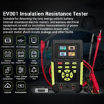 EV001 3-in-1 Insulation Tester – IT, Resistance & Voltage, 0.01MΩ~10GΩ