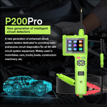 P200 PRO Smart Hook Master Edition Intelligent Circuit Tester – 9V-48V, Oscilloscope, Relay, Injector & Leakage Detection