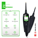 P100 Vehicle Electrical System Circuit Tester | DC/AC Voltage, Resistance, Diode, 10M Cable