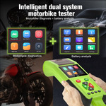 M200 Motorcycle Diagnostic Tool, Battery Tester, Signal Simulator, Built-in Printer