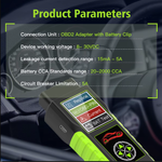 BT400 4-in-1 Automotive Diagnostic Tool | Battery Replace, OBD Voltage, Leakage