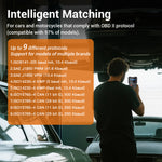 T400 3-in-1 OBD2 Scanner | Battery Diagnosis, Injector Test, Relay Detection, Cloud Print