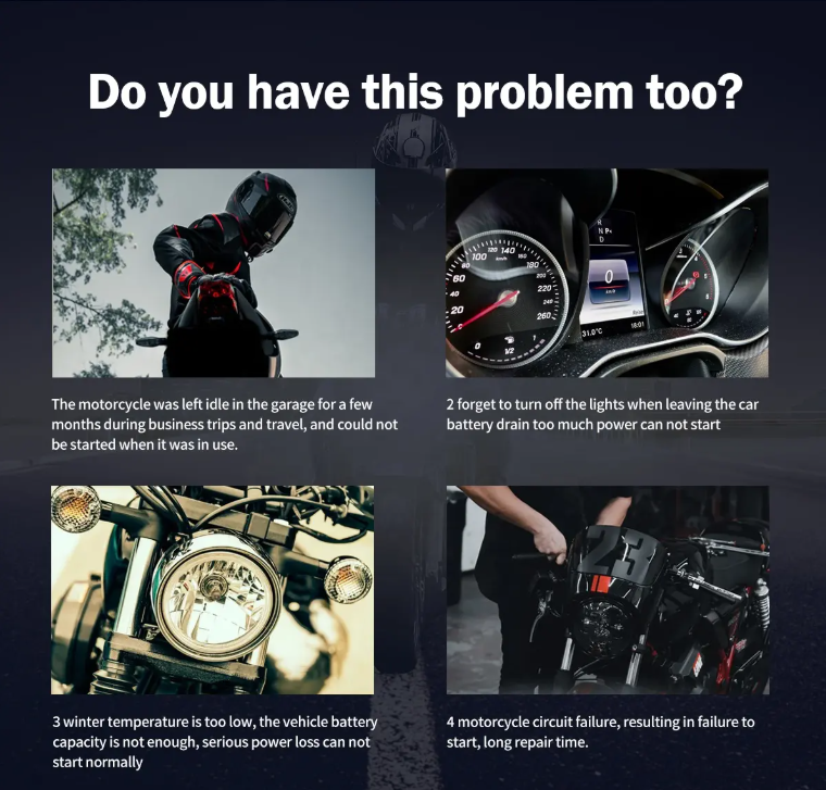 M300 Motorcycle Scanner with Printer - Handheld Diagnostic Tool for BMW, Harley, Ducati, Live Data, Fault Code Reader