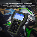 M100 Pro 2-in-1 Motorcycle Diagnostic Tool & Battery Tester, Multi-Language