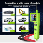 P200 PRO Smart Hook Master Edition Intelligent Circuit Tester – 9V-48V, Oscilloscope, Relay, Injector & Leakage Detection