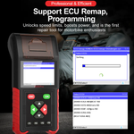 M200 Pro Motorcycle Diagnostic Tool, ECU Remap, Battery Tester, Built-in Printer