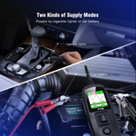 P100 Vehicle Electrical System Circuit Tester | DC/AC Voltage, Resistance, Diode, 10M Cable