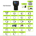 M100 Pro 2-in-1 Motorcycle Diagnostic Tool & Battery Tester, Multi-Language
