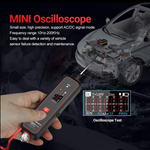 P50 PRO Mini Oscilloscope Automotive Circuit Tester – 0-45V DC/AC Detection with Power Test Lamp & LED Light
