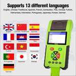M200 Motorcycle Diagnostic Tool, Battery Tester, Signal Simulator, Built-in Printer