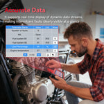 M216 Smart Motorcycle Diagnostic Tool | 5-inch Touchscreen, EURO5, 70+ Brands, Battery Test, Injector Test