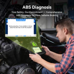 M208 Motorcycle Diagnostic Tool | 5" Touch, ABS, ECU Reset, 70+ Brands