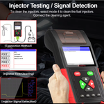 M200 Pro Motorcycle Diagnostic Tool, ECU Remap, Battery Tester, Built-in Printer