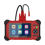 M216 Smart Motorcycle Diagnostic Tool | 5-inch Touchscreen, EURO5, 70+ Brands, Battery Test, Injector Test