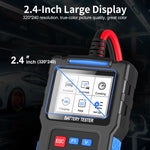 BT300 Battery Tester 12V/24V – Standard, Load Test, Cranking & Charging