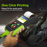 BT500 12V/24V Battery Analyser | Battery Test, Leakage Detection, Relay Test, Built-in Printer