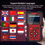 M201 Motorcycle Diagnostic Tool | Read/Clear DTC, Live Data, Injector Test, Signal Output, Battery Test