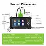 M208 Motorcycle Diagnostic Tool | 5" Touch, ABS, ECU Reset, 70+ Brands