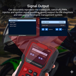 M201 Motorcycle Diagnostic Tool | Read/Clear DTC, Live Data, Injector Test, Signal Output, Battery Test