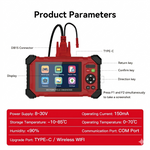 M216 Smart Motorcycle Diagnostic Tool | 5-inch Touchscreen, EURO5, 70+ Brands, Battery Test, Injector Test