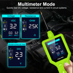 P100 Pro Vehicle Electrical System Circuit Tester with Multimeter, Oscilloscope & Breakpoint Detection