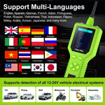 P100 Pro Vehicle Electrical System Circuit Tester with Multimeter, Oscilloscope & Breakpoint Detection