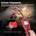 P180 Vehicle Electrical System Circuit Tester with Breakpoint Detection, Injector Test & Battery Diagnostics