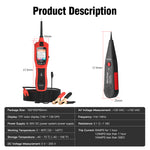 P180 Vehicle Electrical System Circuit Tester with Breakpoint Detection, Injector Test & Battery Diagnostics