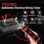 P55 PRO Automotive Electrical Wiring Tester – Component Activation, Short Circuit Trace, Voltage & Continuity Test for 12-24V Vehicles