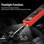 P55 PRO Automotive Electrical Wiring Tester – Component Activation, Short Circuit Trace, Voltage & Continuity Test for 12-24V Vehicles