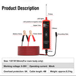 P55 PRO Automotive Electrical Wiring Tester – Component Activation, Short Circuit Trace, Voltage & Continuity Test for 12-24V Vehicles