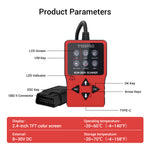T100 PRO OBD2 Scanner | OBD II + Battery Diagnosis, 9 Protocols, Cloud Print