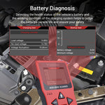 T100 PRO OBD2 Scanner | OBD II + Battery Diagnosis, 9 Protocols, Cloud Print