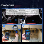 T200 OBD2 Scanner | Read/Clear DTC, Live Data, Battery Voltage, I/M Status