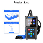 T200 OBD2 Scanner | Read/Clear DTC, Live Data, Battery Voltage, I/M Status