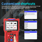 T300 PRO OBD2 Scanner | OBD II + Battery Tester, 50000+ Codes, Cloud Print