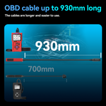 T300 PRO OBD2 Scanner | OBD II + Battery Tester, 50000+ Codes, Cloud Print