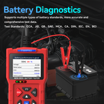 T300 PRO OBD2 Scanner | OBD II + Battery Tester, 50000+ Codes, Cloud Print