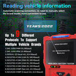 T300 PRO OBD2 Scanner | OBD II + Battery Tester, 50000+ Codes, Cloud Print