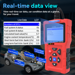 T300 PRO OBD2 Scanner | OBD II + Battery Tester, 50000+ Codes, Cloud Print