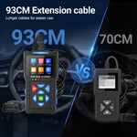 T300 OBD2 Scanner | Cloud Print, 50000+ DTC, Battery Test, Startup/Charge Test