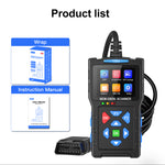 T300 OBD2 Scanner | Cloud Print, 50000+ DTC, Battery Test, Startup/Charge Test